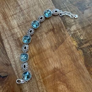 Brighton Blue & Silver Bracelet